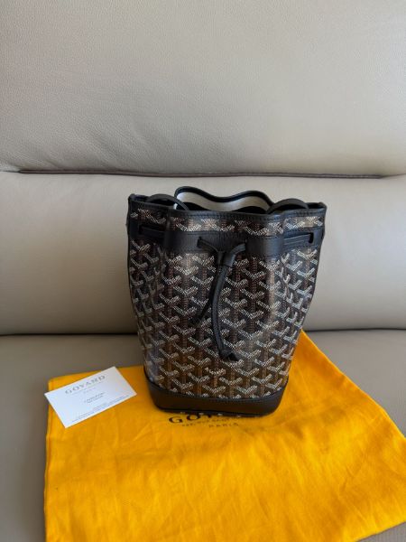 圖片 「M.Y精品」 Goyard G家 戈雅 水桶包 PetitFlot 經典黑色