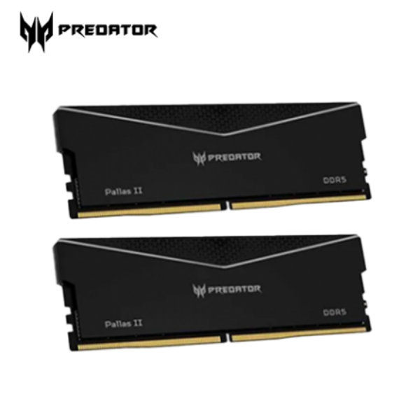 圖片 宏碁 Acer Predator Pallas II 96GB(雙通48GB*2) DDR5 6000 黑/CL28