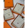 圖片 Hermes 愛馬仕 經典H字母設計 Mini pop H 白金 黑金 黑玫瑰金 項鍊