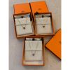圖片 Hermes 愛馬仕 經典H字母設計 Mini pop H 白金 黑金 黑玫瑰金 項鍊