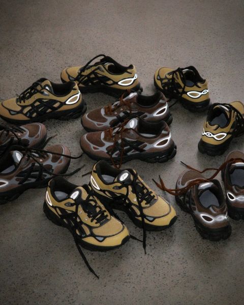 Asics x Hal Studios GELNYC 20 SSHS YellowBrown 1203A8967501203A896200