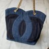 圖片 Chanel 23p牛仔大c 托特包