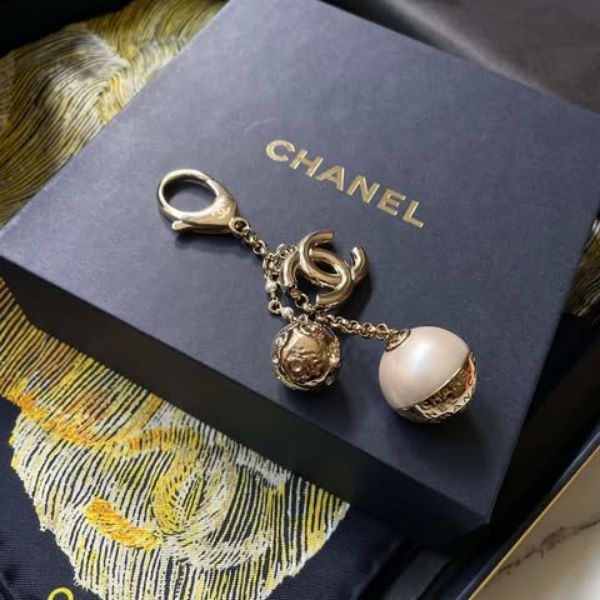 圖片 Chanel Vic禮 很美的滿月珍珠掛件