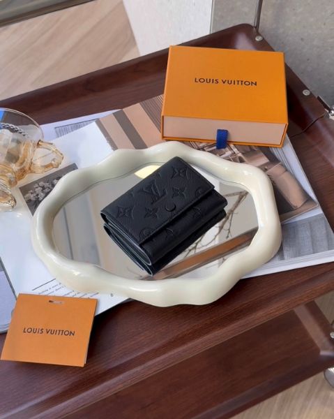 圖片 【LV】VICTOR 三折短夾 黑色壓紋 M12635