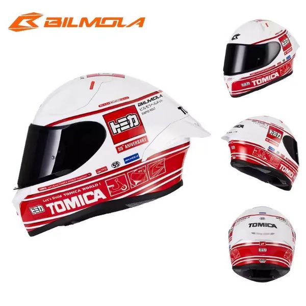 圖片 【台中硬了安全帽】BILMOLA Rapid RSLT TOMICA多美 55周年紀念款 經典白紅 新品 含稅 台灣公司貨