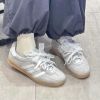 圖片 iSNEAKERS 現貨 宋雨琦同款Adidas Originals Gazelle Indoor W w grau 德訓鞋女鞋 灰 JQ7008