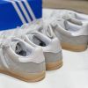 圖片 iSNEAKERS 現貨 宋雨琦同款Adidas Originals Gazelle Indoor W w grau 德訓鞋女鞋 灰 JQ7008