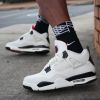 圖片 iSNEAKERS 現貨 Air Jordan 4 "Flight Club" 白黑 飛行俱樂部 IM4002-100