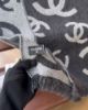 圖片 【CHANEL】26C 新款雙面圍巾 深灰