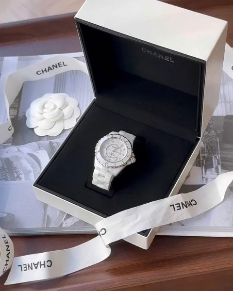 圖片 【CHANEL】J12 白陶瓷手錶 型號H1629