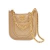 圖片 Chanel 展示品 菱格牛皮金鍊Hobo二用斜背包(AS4532-米)