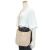 圖片 Chanel 展示品 菱格牛皮金鍊Hobo二用斜背包(AS4532-米)