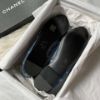 圖片 Chanel 23b深牛仔滿logo芭蕾舞鞋