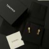 圖片 Chanel 26p 小c菱格垂吊耳針