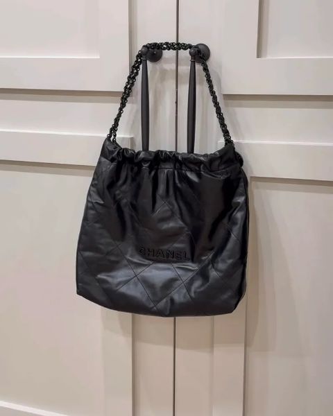 圖片 【CHANEL】SO BLACK 22 BAG 中號