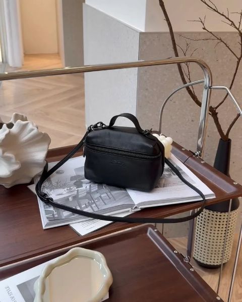 圖片 【LONGCHAMP】PLIAGE XTRA VANITY XS 盒子包 黑色