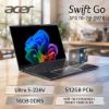 圖片 acer Swift Go SFG16-74-59TK 宏碁時尚輕纖筆電/Ultra 5-226V/16GB LPDDR5X/512GB PCIe/16吋 16:10 2.5K OLED/W11🎈送保護套/滑鼠墊/鍵盤膜🎈