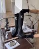 圖片 【CHANEL】經典LOGO雨靴 黑色