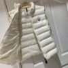 圖片 蒙口米白色經典羽絨背心