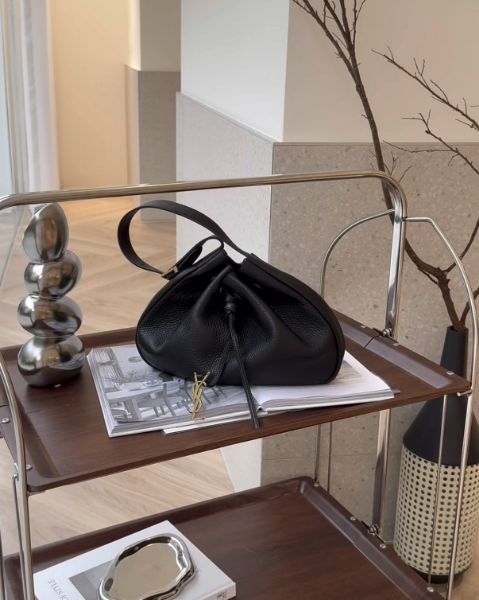 圖片 【YSL】PARIS VII HOBO 小號 黑色