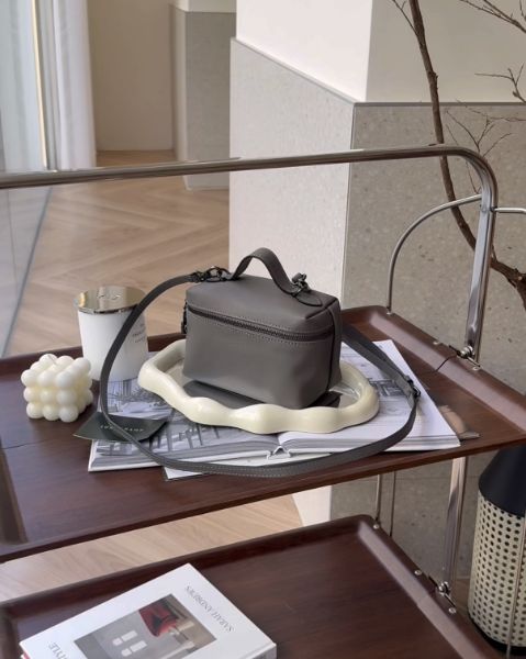 圖片 【LONGCHAMP】LE PLIAGE XTRA VANITY XS 盒子包 灰色