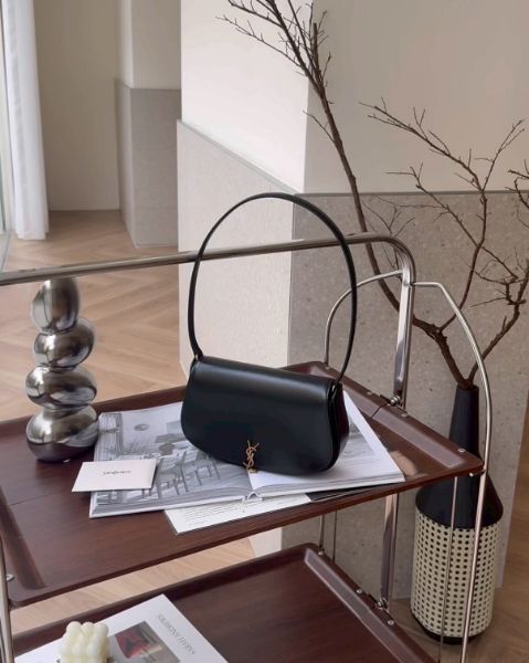 圖片 【YSL】VOLTAIRE 迷你腋下包 黑色