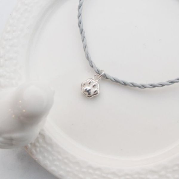 圖片 【貓掌系列】手編蠟繩 |我有主子 鏟屎官幸運蠟繩手鍊| 大員囡