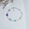 圖片 【水晶項鍊】 桃紅柳綠x多寶水晶x紫玉晶x綠水晶 時尚開運項鍊