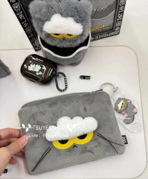 圖片 Zoa X friends winter 貓咪娃娃 零錢包 小手拿包