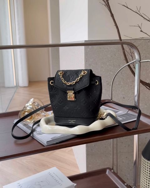 圖片 【LV】NANO NOE 後背包 黑色壓紋老花 M14549