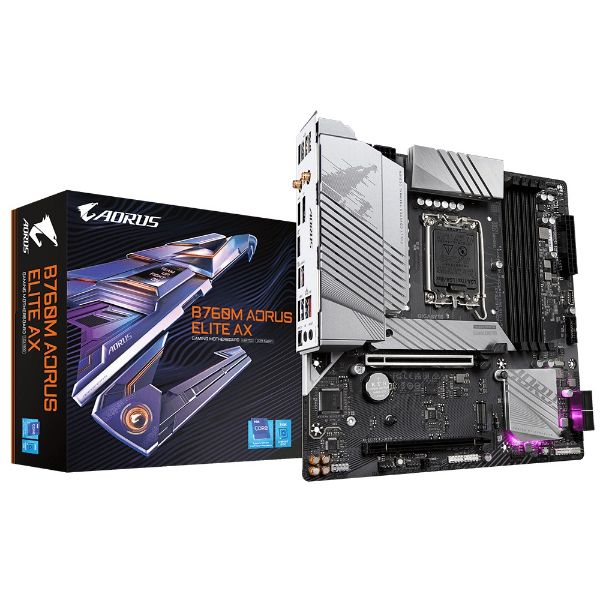 圖片 【GIGABYTE 技嘉】B760M AORUS ELITE AX 主機板