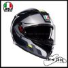 圖片 AGV K3 Shade Grey Yellow Flou 亞洲版 安全帽 內墨片 實體門市