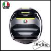 圖片 AGV K3 Shade Grey Yellow Flou 亞洲版 安全帽 內墨片 實體門市