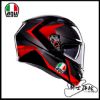 圖片 AGV K3 Striga Black Grey Red 亞洲版 安全帽 內墨片 實體門市