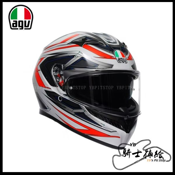 圖片 AGV K3 Space Matt White 亞洲版 安全帽 內墨片 實體門市