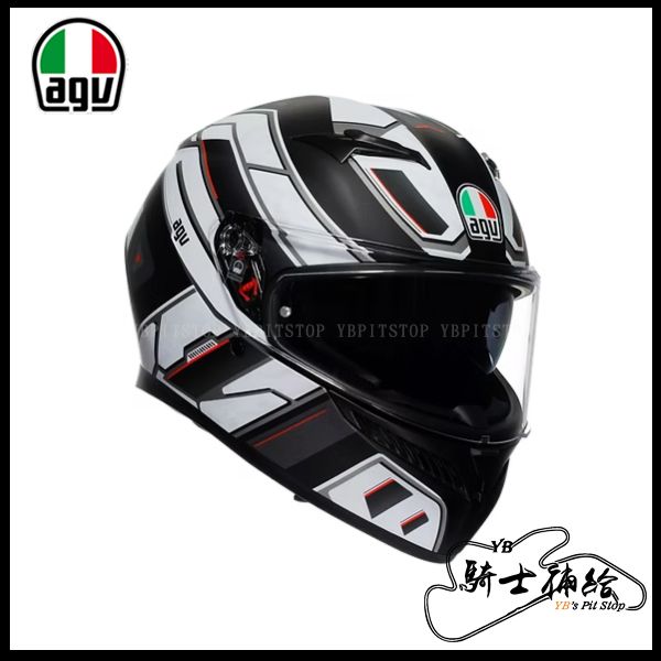 圖片 AGV K3 Rivia Matt Black 亞洲版 安全帽 內墨片 實體門市