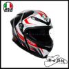 圖片 公司貨 AGV K6S Karve 黑白紅 亞洲版 全罩 安全帽 新款 K6 S 輕量 大鴨尾