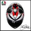 圖片 公司貨 AGV K6S Karve 黑白紅 亞洲版 全罩 安全帽 新款 K6 S 輕量 大鴨尾