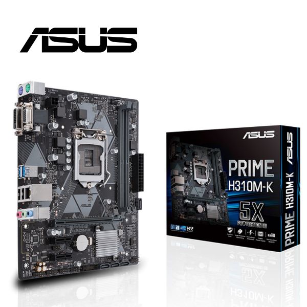 圖片 【ASUS 華碩】PRIME H310M-K 主機板