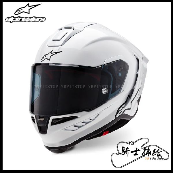 圖片 ALPINESTARS S-R10 SOLID WHITE 亮白 亞洲版 SR10 A星 安全帽