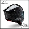 圖片 ALPINESTARS S-R10 SOLID BLACK 亮黑 亞洲版 SR10 A星 安全帽