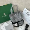 圖片 Goyard Anjou Mini Bag 灰色附磁吸包夾