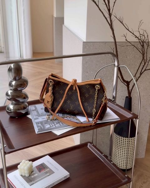 圖片 【LV】CARRYALL BB 棕色老花 M13014