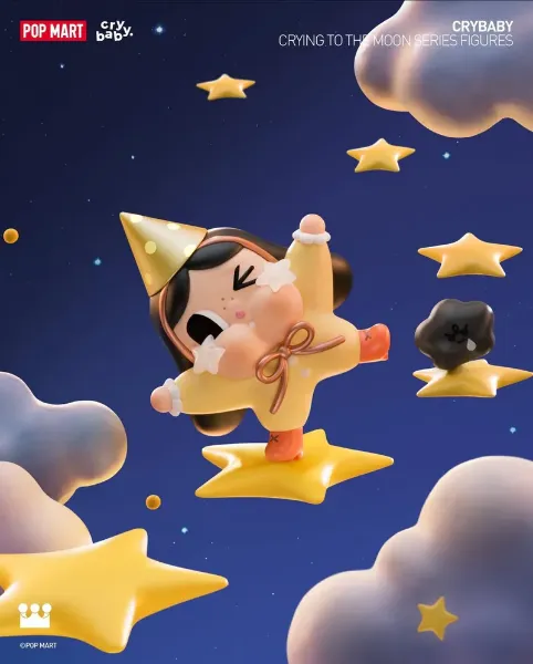圖片 泡泡瑪特 POP MART CRYBABY 出走的月亮系列
