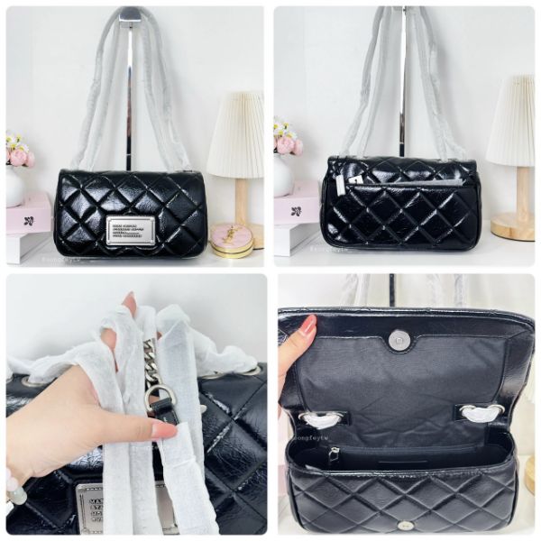 圖片 MJ 專櫃爆款 小香風 菱格紋鏈條包