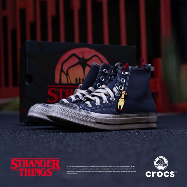 NICEDAY 代購 Converse 怪奇物語 Stranger Things 聯名 白 白黑 外星 異形 帆布鞋 A17933C