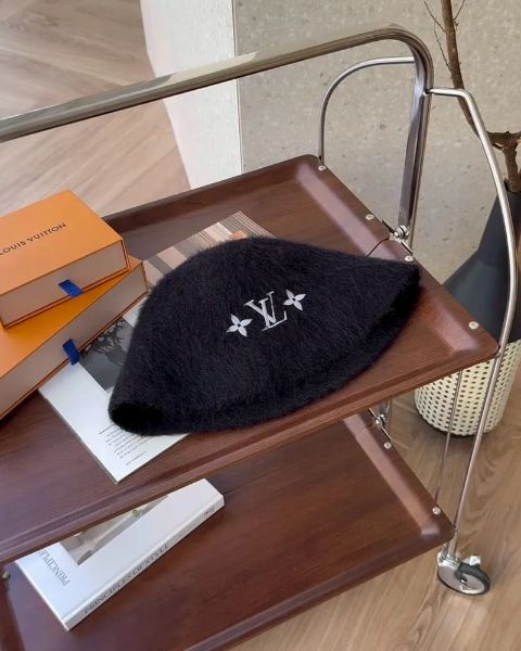 圖片 【LV】FLUFFY 漁夫帽 黑色 M7792M