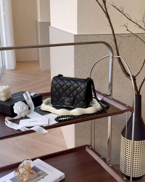 圖片 【CHANEL】CF17 方胖 SO BLACK