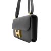 圖片 Hermes Constance Elan Epsom牛皮H金釦斜背包(89黑)