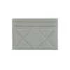圖片 Chanel 19 金logo菱格紋羊皮卡夾(AP1167-灰)